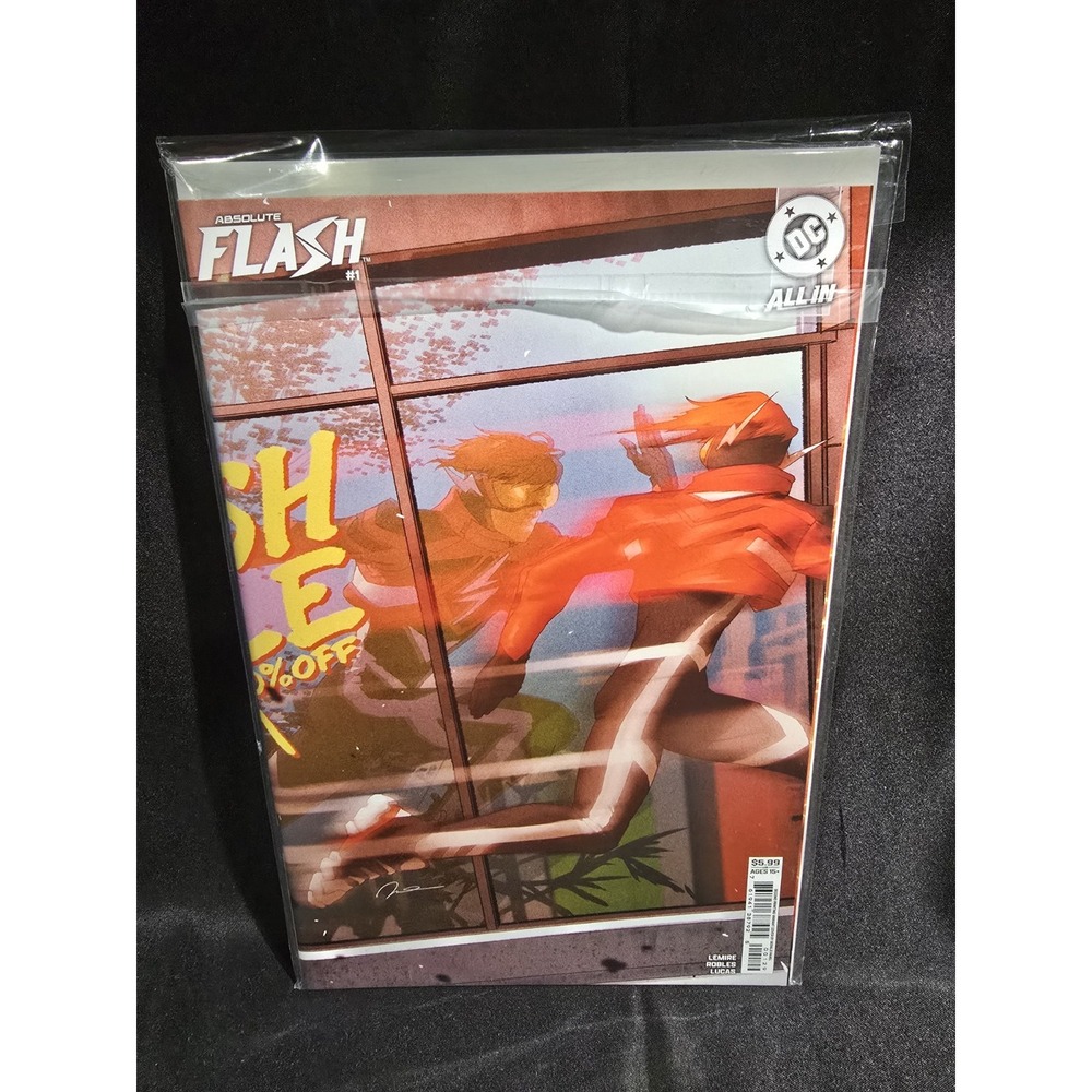 Absolute Flash #1 - 2nd Print - Cover B - Gerald Parel Variant (2025) DC